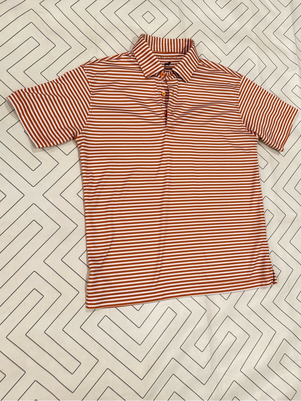 Horn Legend Striped Golf Polo